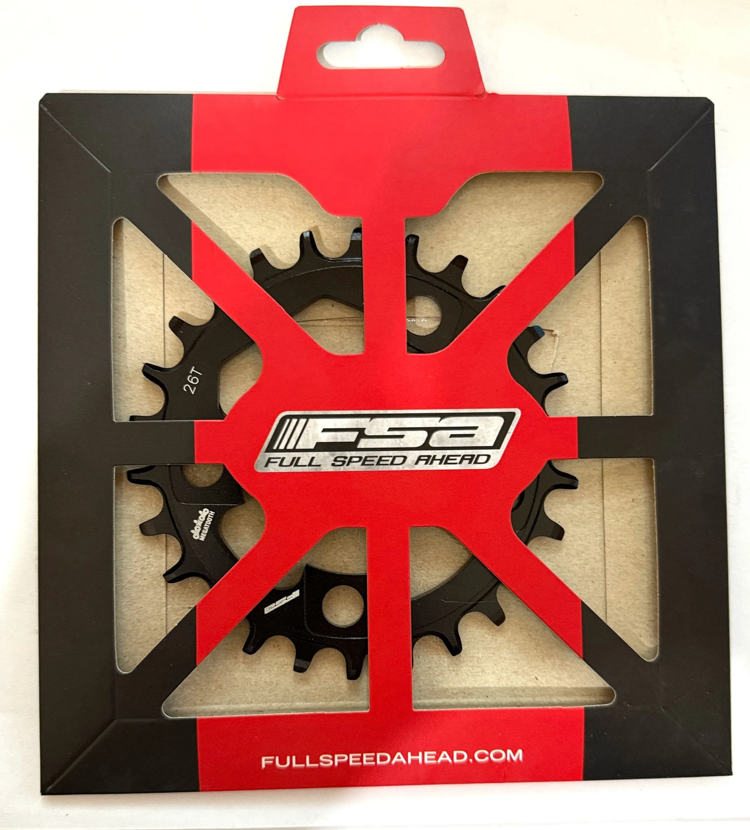 FSA Single Chainring SL-K 76 BCD 4 H 26T ABS WB344 4V FSA Asymmetric 1x11