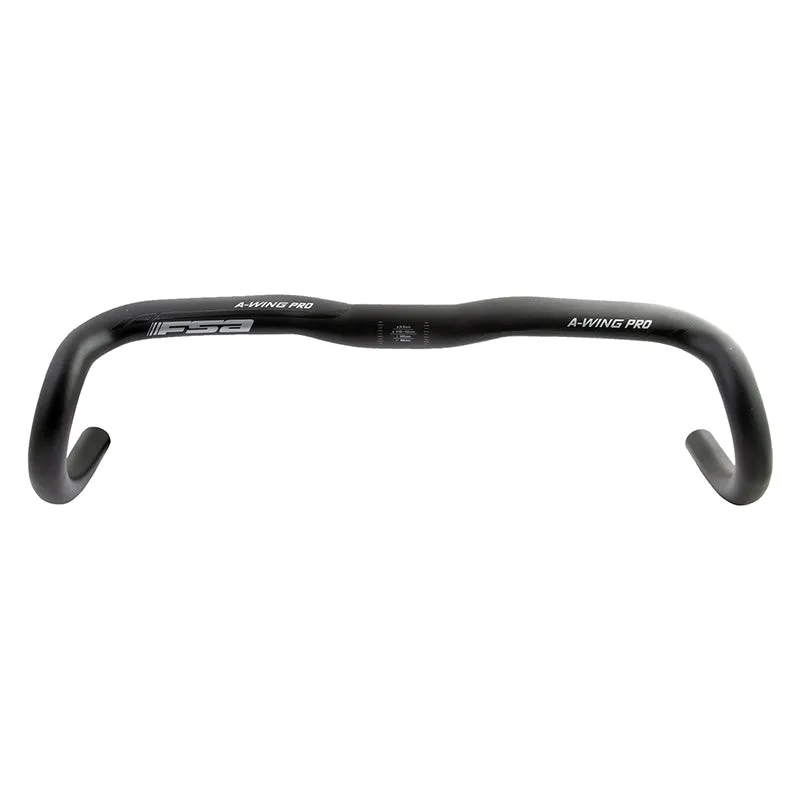 Full Speed Ahead A-Wing Pro AGX Drop Handlebar - Aluminum 31.8mm 44cm Black