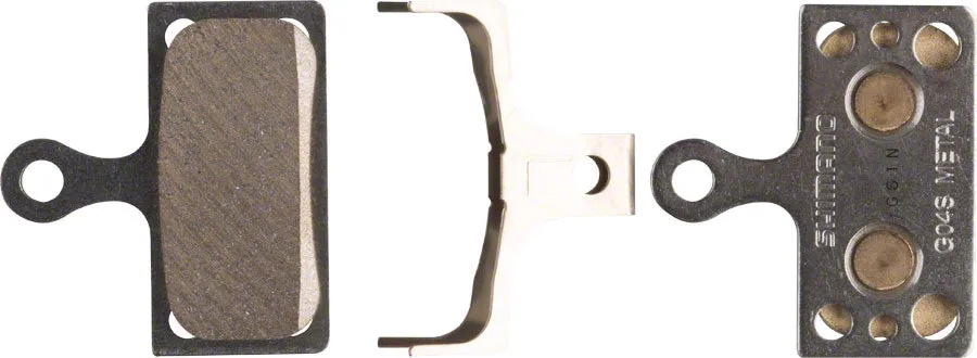 G04S-MX Disc Brake Pads Springs - Metal Compound Stainless Steel Back Plate One Pair