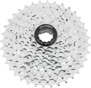 G10 Cassette - 10 Speed 11-36t Chrome Plated With Spider