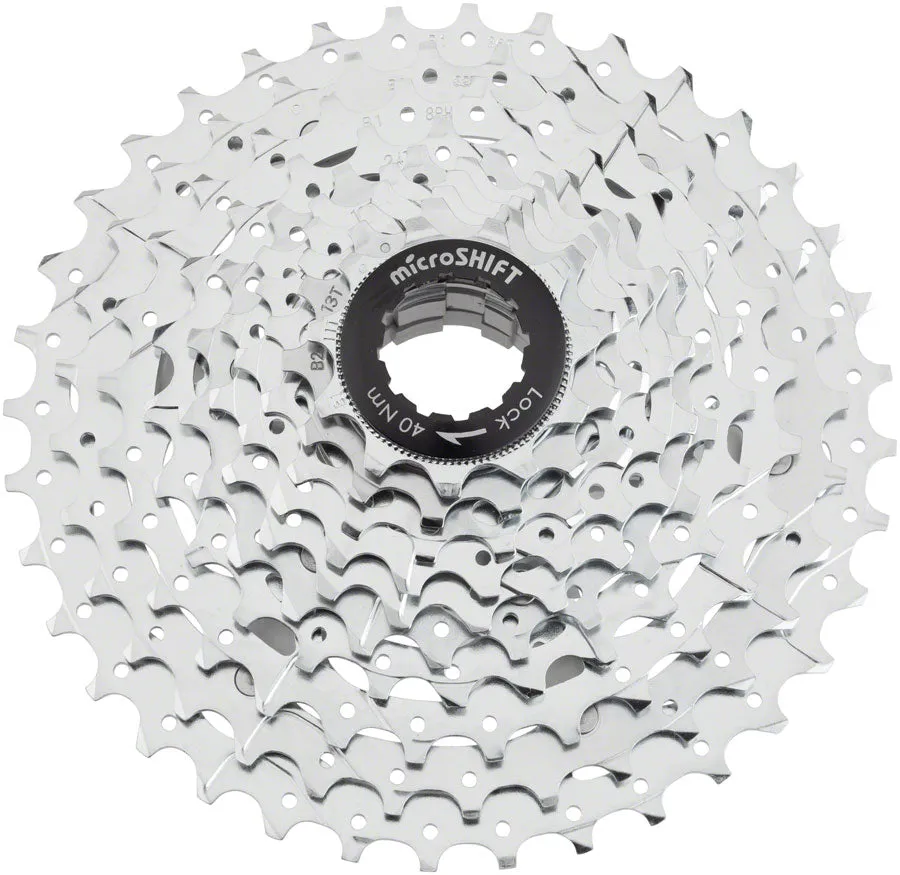 G10 Cassette - 10 Speed 11-36t Chrome Plated With Spider