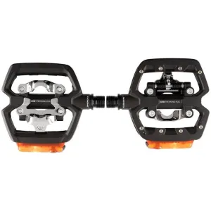 GEO TREKKING ROC VISION Pedals - Single Side Clipless Platform Chromoly 9/16" BLK