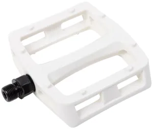Grandstand V2 PC Pedals - Platform Composite/Plastic 9/16" White