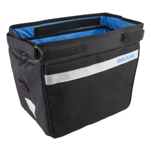 Grocery Pannier Velcro Straps 14x6x10` 840 c.i. (Single) Black/Blue