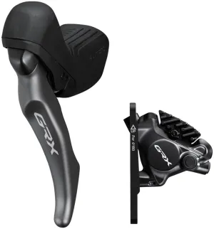 GRX BL-RX820 Brake Lever BR-RX820 Hydraulic Disc Brake Caliper - Left/Front Flat Mount Caliper