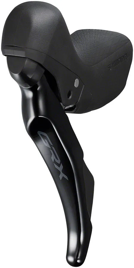GRX ST-RX400/BR-RX400 Hydraulic Disc Brake Brake/Shift Lever - Left 2x10-Speed Flat Mount Finned Resin Pads BLK
