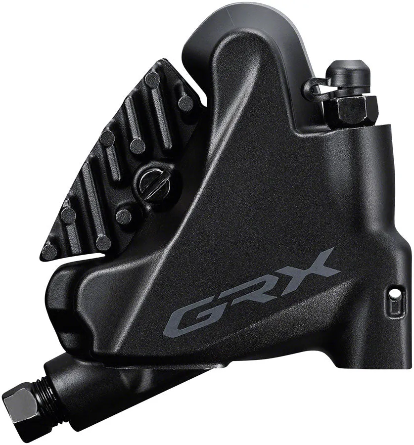 GRX ST-RX400/BR-RX400 Hydraulic Disc Brake Brake/Shift Lever - Left 2x10-Speed Flat Mount Finned Resin Pads BLK