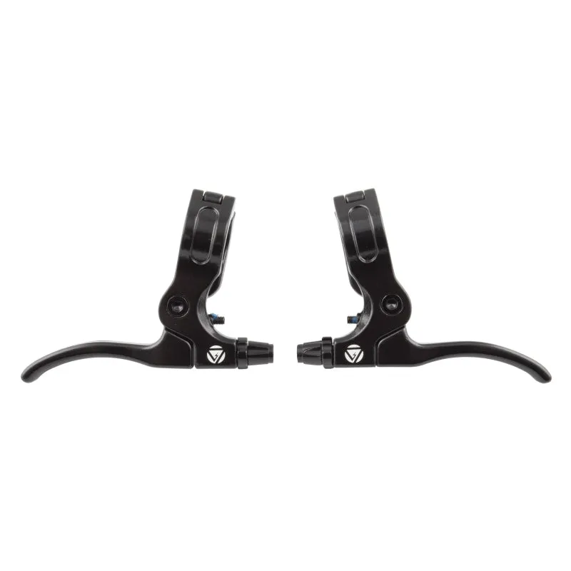 Hinged 2-Finger Lever Black Pair 2 Finger