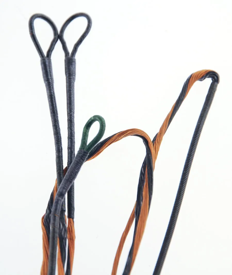 HOYT FUSE Custom Bow String Yoke FYBC 38" Orange/Black NEW