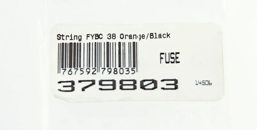 HOYT FUSE Custom Bow String Yoke FYBC 38" Orange/Black NEW