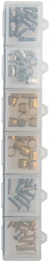 Hydraulic Hose Fittings Mini Combo Box for SRAM and Shimano Brakes