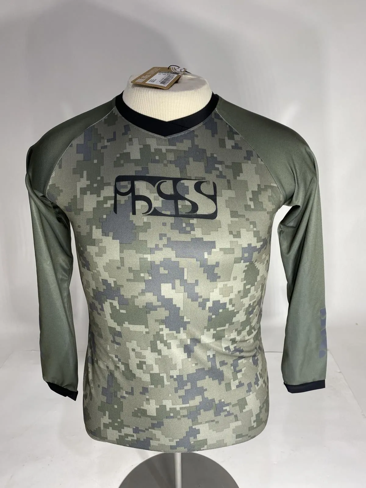 IXS lot 2 Long Sleeve Pivot 8.1 Jersey Youth Boys Large Cycling Bike Jersey New