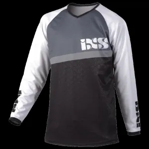 IXS PIVOT 6.1 YOUTH XL BMX Mountain Bike JERSEY BLACK / WHITE KXL New w/tags