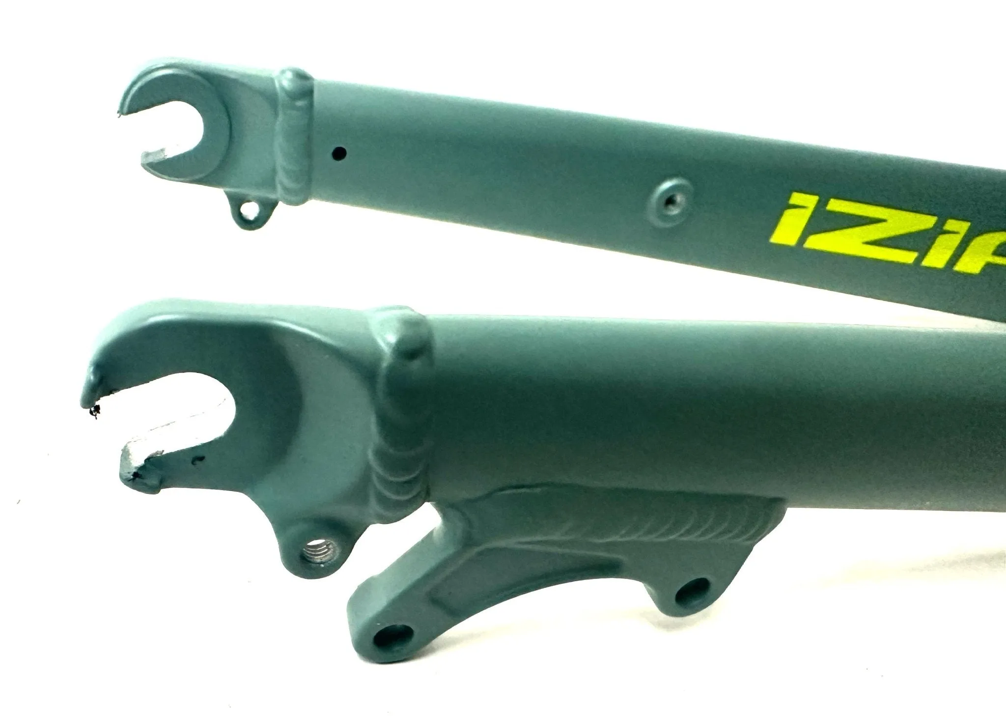 IZIP 1 1/8" 26" Threaded Alloy Bike Fork 100mm QR Disc Axle to Crown 433mm G NEW