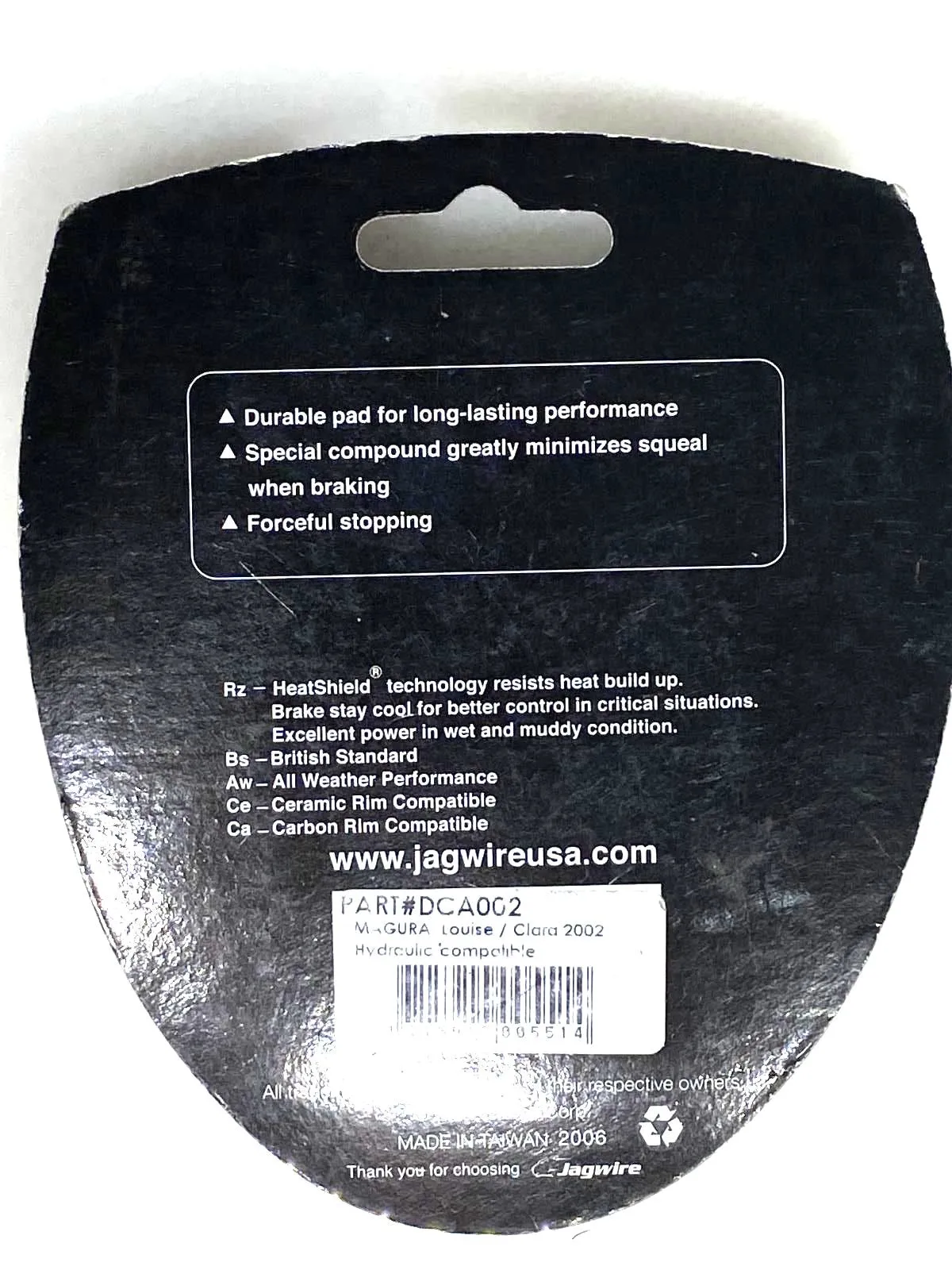 Jagwire DBL461 RZ Comp Semi-Metallic Disk Brake Bike Pads New