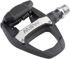 Judo Pedals - Single Side Road Clipless Composite 9/16" Black