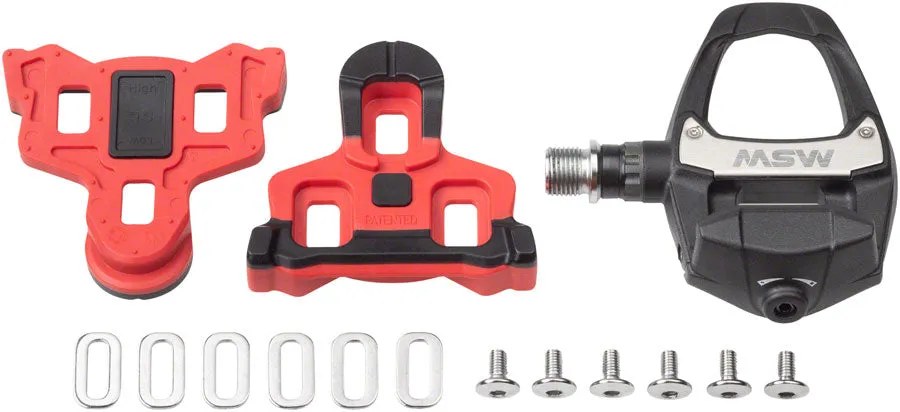 Judo Pedals - Single Side Road Clipless Composite 9/16" Black