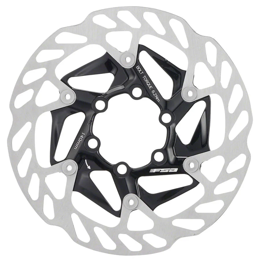 K-Force WE Disc Brake Rotor - 140mm 6-Bolt Silver