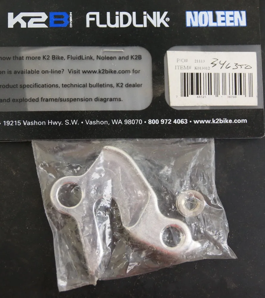 K2 B NOLEEN FLUIDLINK Part Bike Hanger Item K013012 NEW