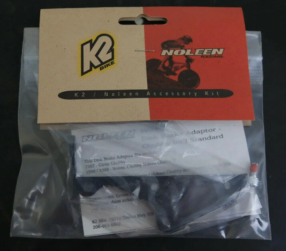 K2 NOLEEN 5994 Disc Brake Adapter Chubby Int'l Standard