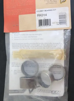 K2 NOLEEN Pro-Flex RK014 Chubby Bearing Rebuild Kit NEW