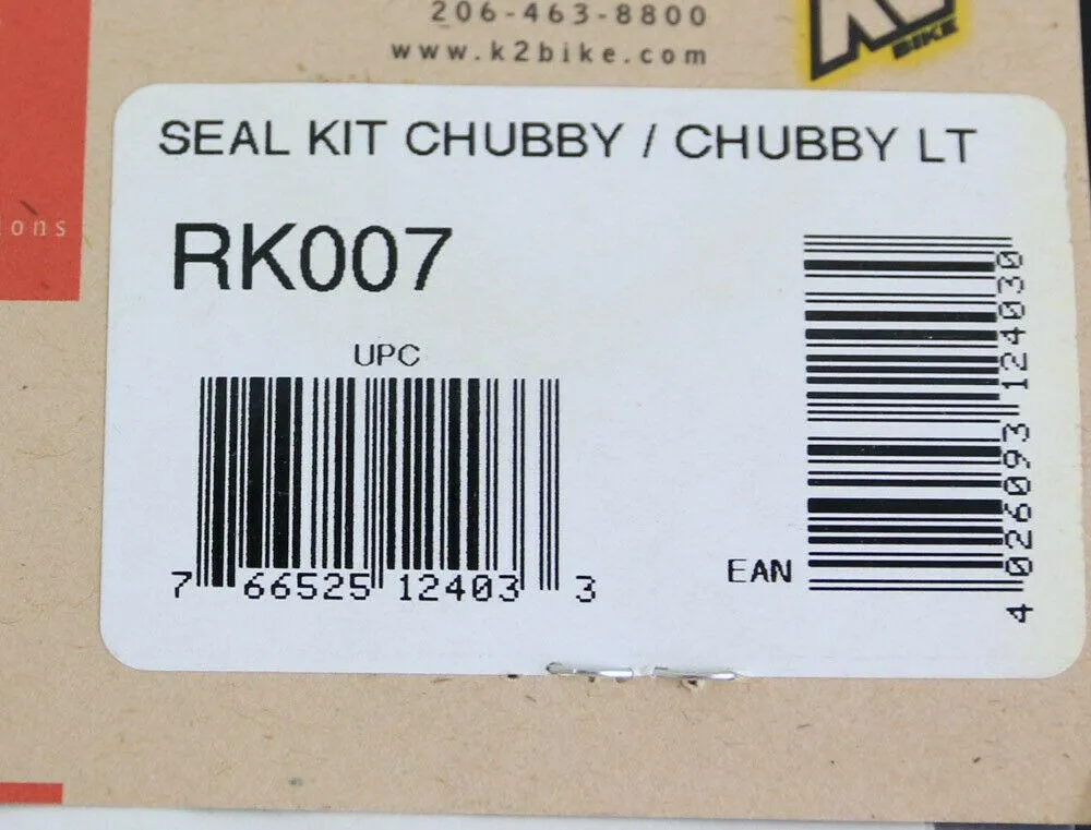 K2 NOLEEN RK007 Seal Kit Chubby / Chubby Lt Rebuild Kit