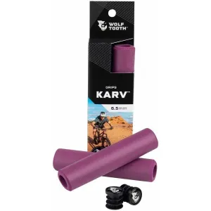 Karv Bike Handlebar Grips - Purple