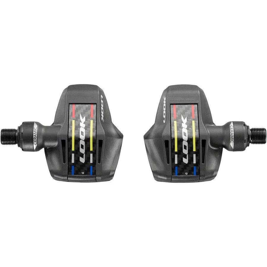KEO BLADE CARBON CERAMIC Pedals - Single Sided Clipless Chromoly 9/16" BLK