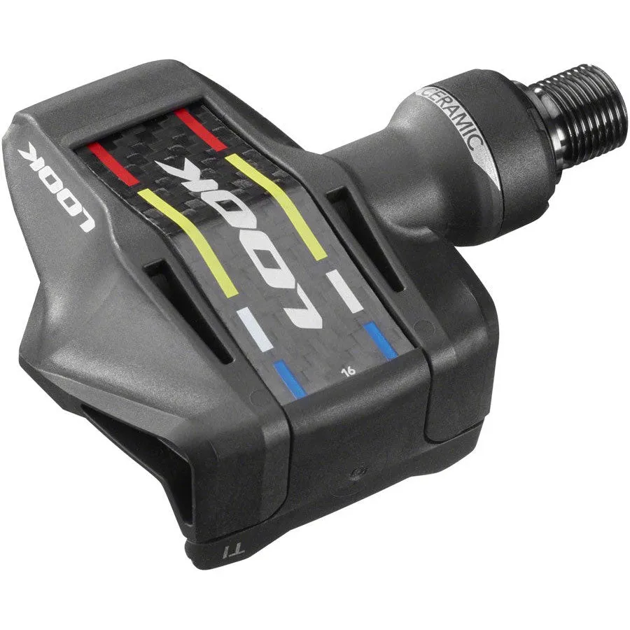 KEO BLADE CARBON CERAMIC Ti Pedals - Single Sided Clipless Titanium 9/16" BLK