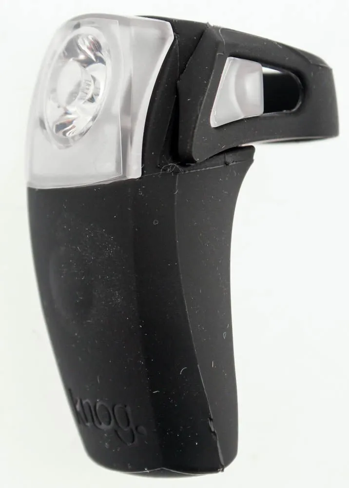 KNOG BOOMER '12 Black 1 RED LED Bike Rear Light 7 Lumen 4 Mode 600m Vis NEW