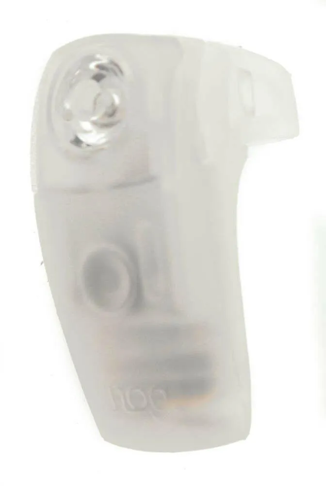 KNOG BOOMER '12 Translucent 1 RED LED Bike Rear Light 7 Lumen 4 Mode 600m NEW