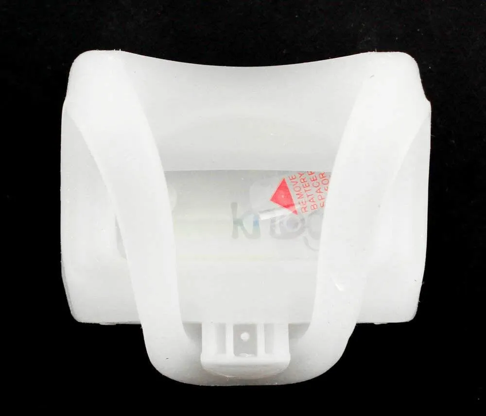 KNOG GEKKO 3 RED LED Bike Tail Light Rear Translucent 3 Flash Mode 2.4 Lumen NEW