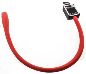 Knog Kransky 880mm Cable Bike Lock With Bracket Red Keyed Silicone Steel New