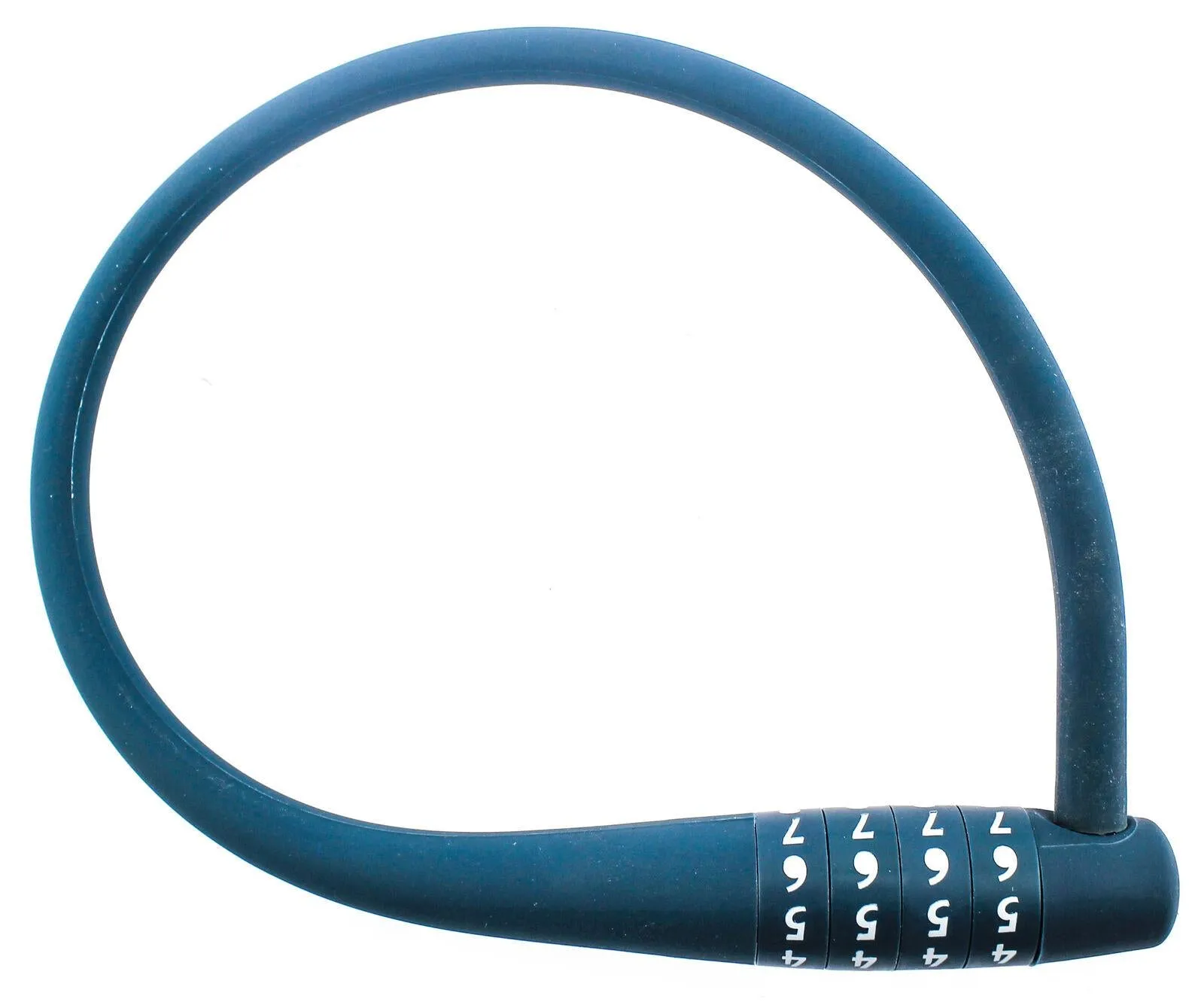 Knog Party Combo 620mm Cable Combination Bike Lock Braided Steel Indigo New
