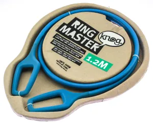 Knog Ring Master 1.2m Bike Cable Bike Silicone Over-Moulded Blue 10mm Steel NEW