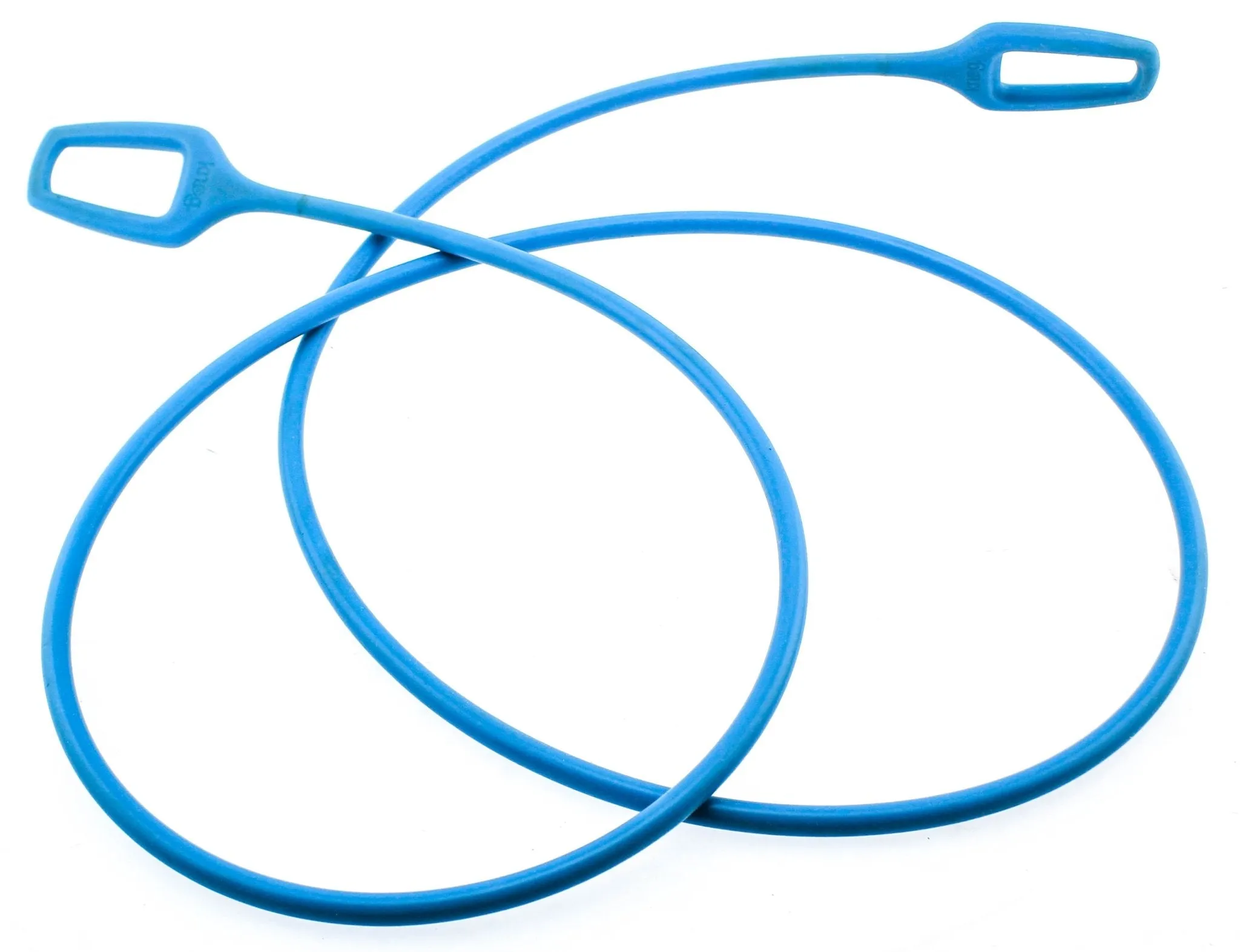 KNOG RING MASTER 2.2m Bike Cable Bike Silicone Over-Moulded Blue 10mm Steel NEW