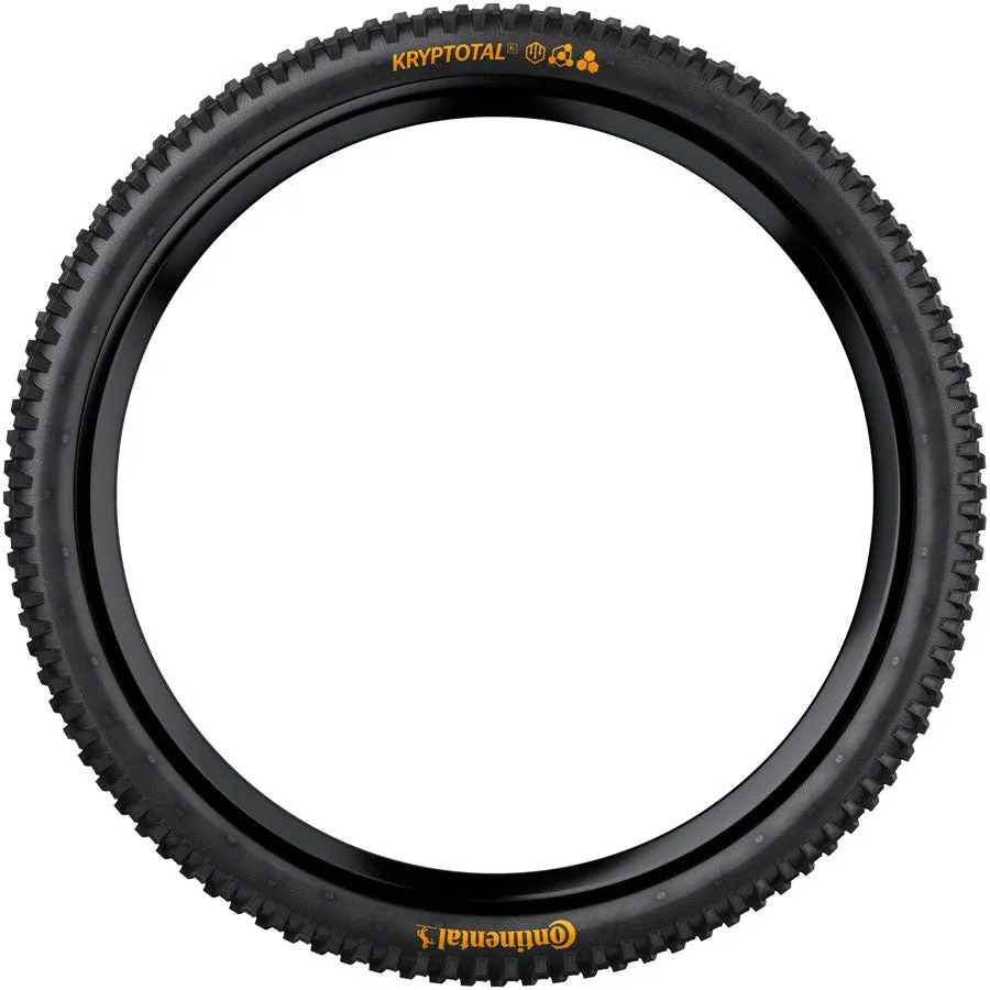 Kryptotal Front Tire - 27.5 x 2.40 Tubeless Folding BLK Soft Enduro Casing E25