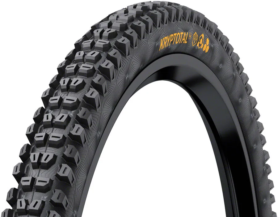 Kryptotal Rear Tire - 29 x 2.40 Tubeless Folding BLK Soft Downhill Casing E25