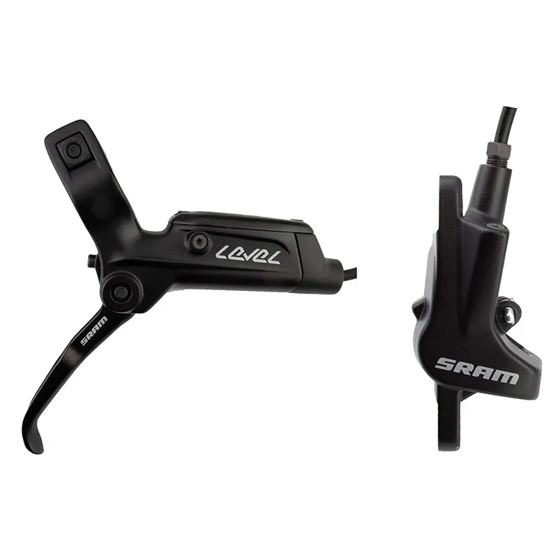 Level Disc Brake and Lever - Front Hydraulic Post Mount Black A1