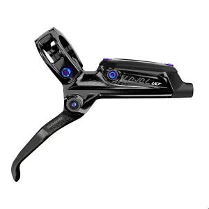 Level Ultimate Disc Brake Lever - Rear Hydraulic Post Mount BLK Rainbow Hardware B1