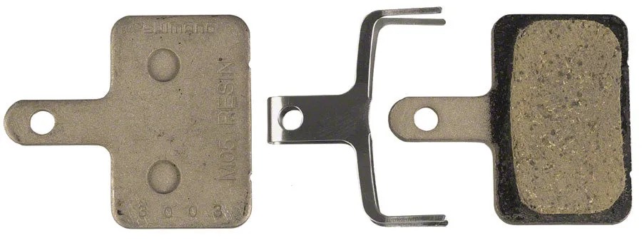 M05-RX Disc Brake Pads Springs - Resin Compound Steel Back Plate One Pair