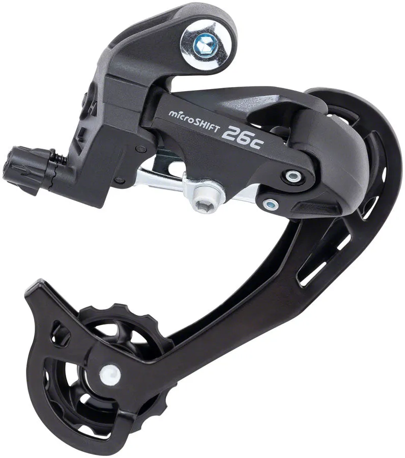 M26C Rear Derailleur - 7/8 Speed Long Cage 13-34t Freewheel BLK