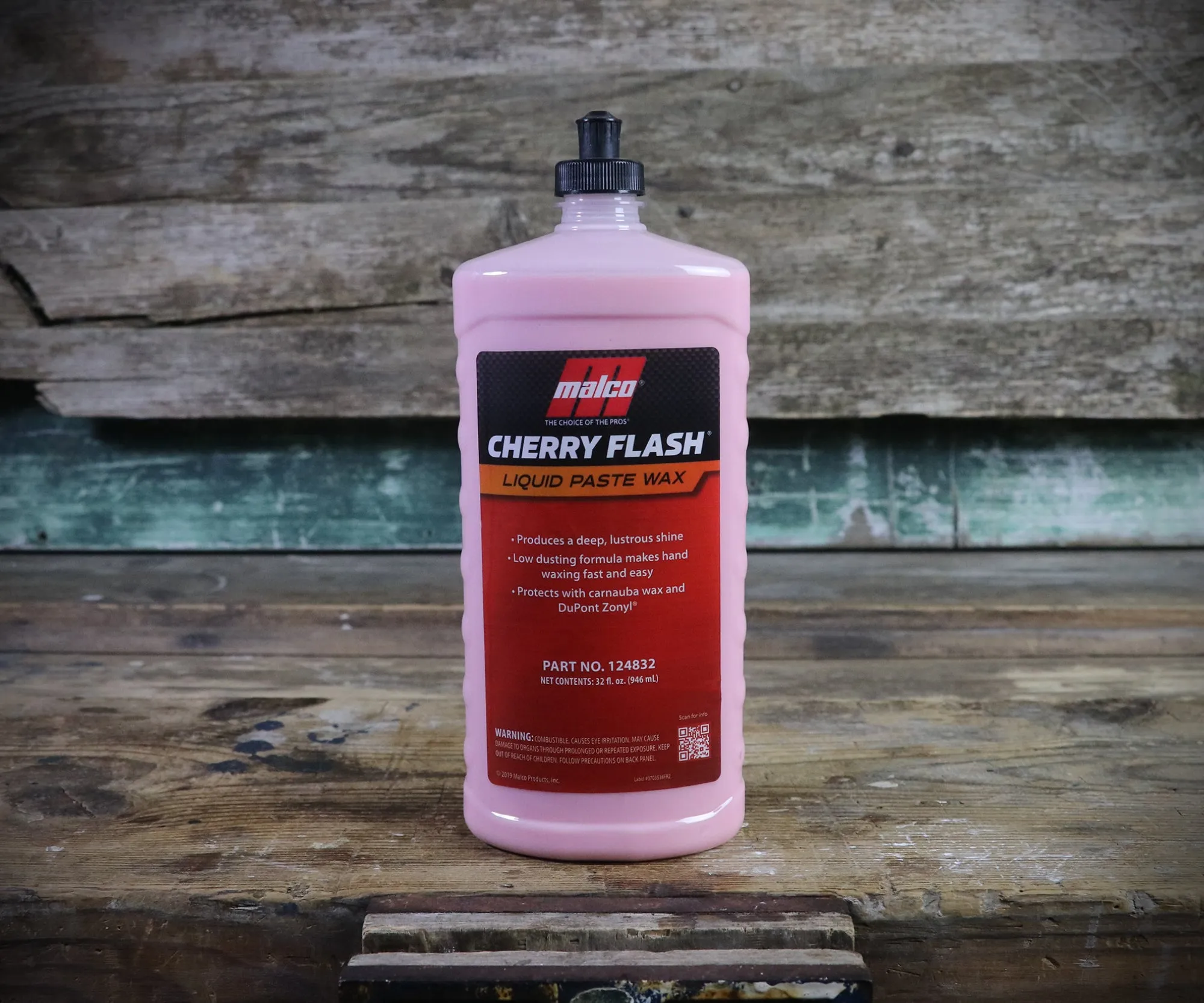 Malco Cherry Flash Liquid Paste Wax