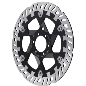 MDR-P Disc Brake Rotor - 180mm 6-Bolt Silver/Black