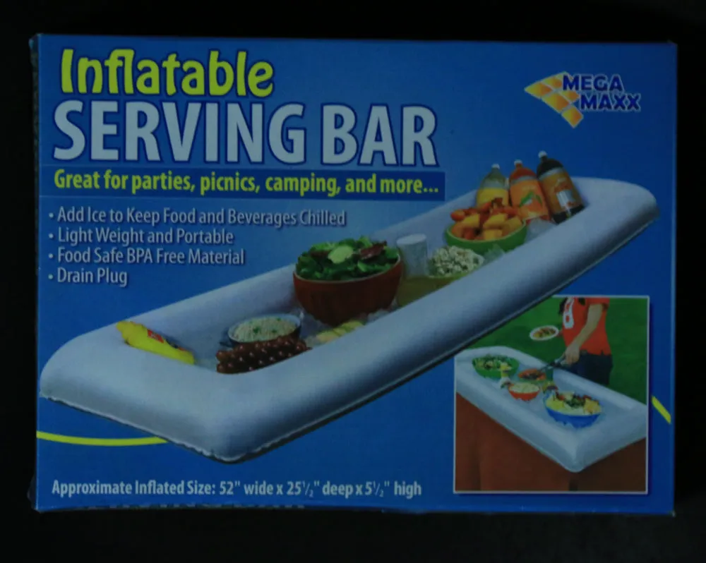 Mega Maxx Inflatable Pool / Spa Serving Bar 52" x 25.5 x 5.5" NEW