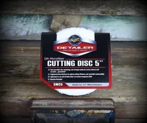 Meguiar's DA  5" Microfibre Cutting Pads (Pack of 2)