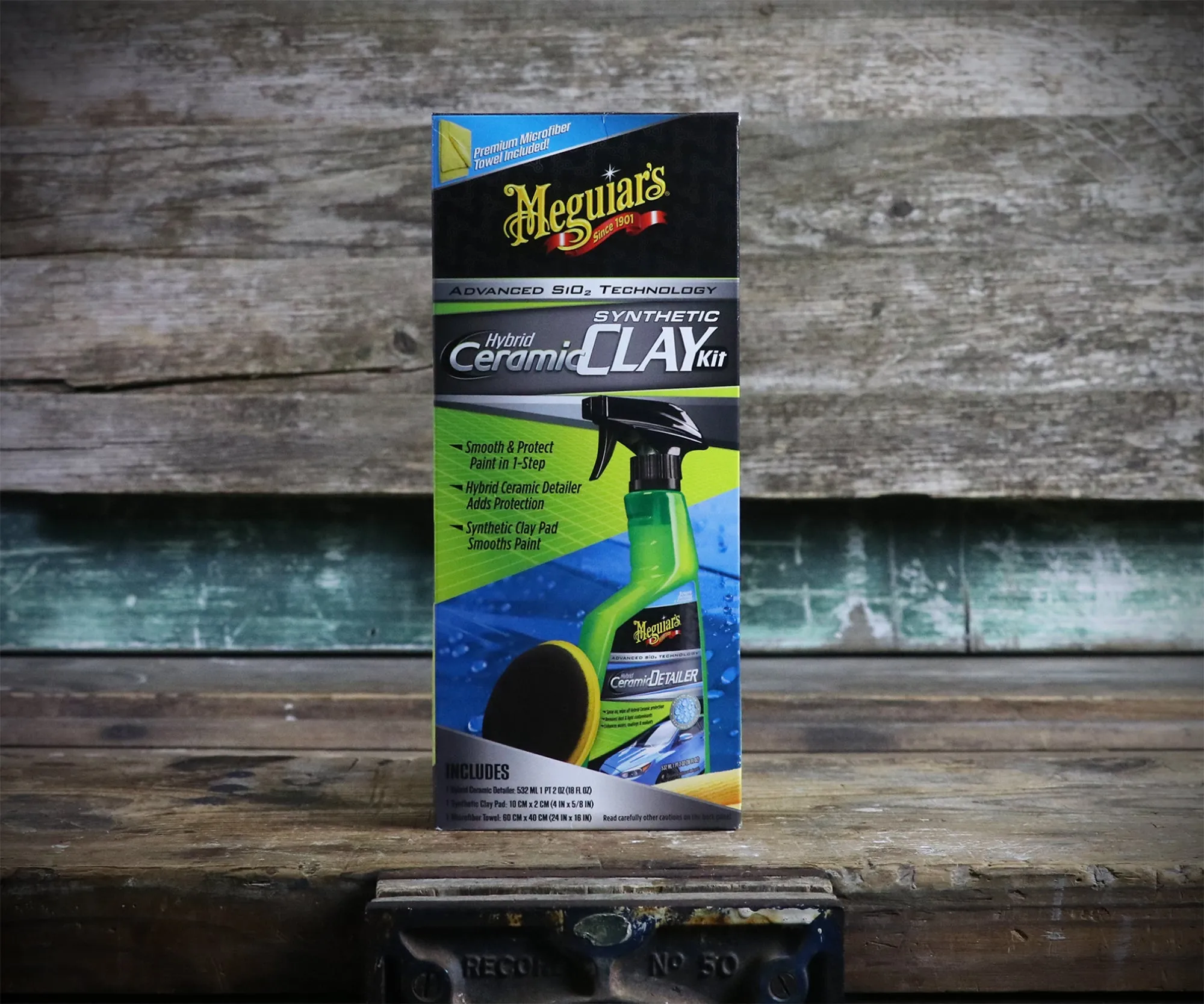 Meguiar's Hybrid Ceramic Synthetic Clay Kit
