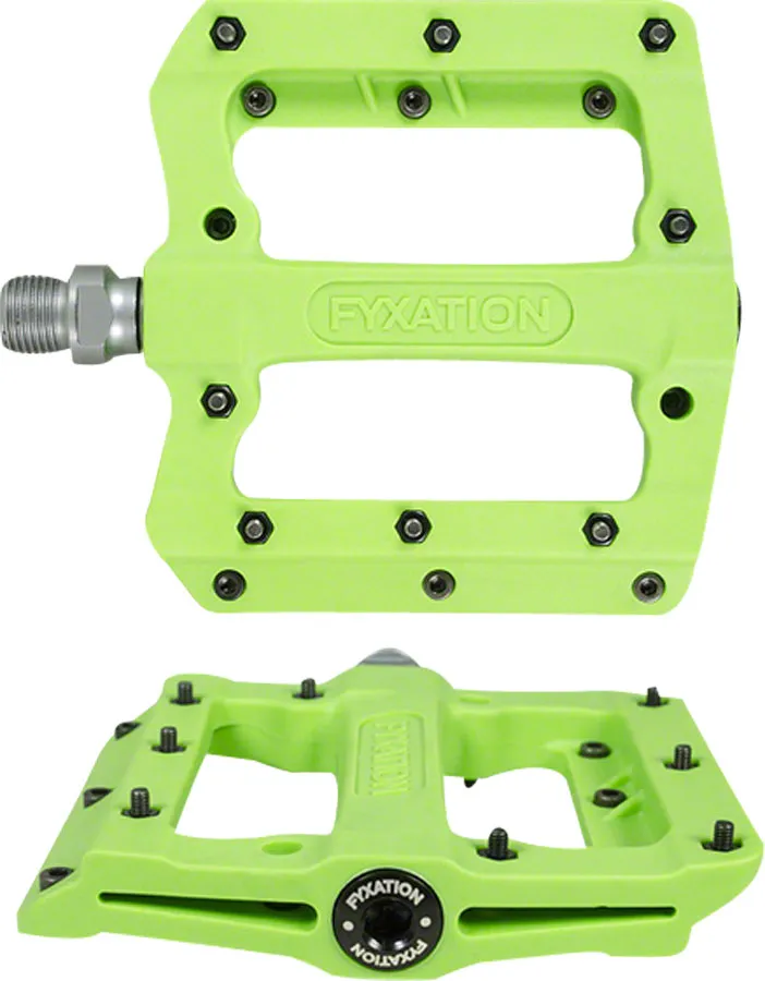 Mesa MP Pedals - Platform Composite/Plastic 9/16" Green