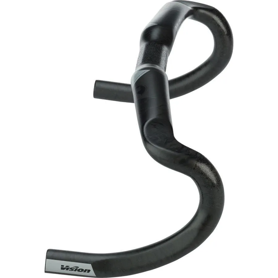 Metron 4D Drop Handlebar - Carbon, 31.8mm, 40cm, Black