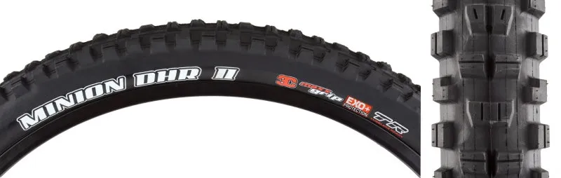 Minion DHR II Tire - 27.5 x 2.5 Tubeless Folding BLK 3C MaxxTerra EXO 